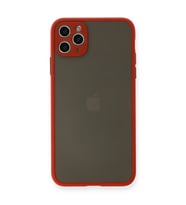 İphone 11 Kılıf Montreal Kapak - Kırmızı