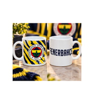 Fenerbahçe Lisanslı Taraftar Seramik Kupa Sarı Lacivert