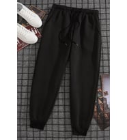 Unisex Sportif Eşofman Altı (Siyah)