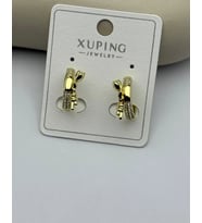 Xuping Gold Gül Detay Küpe - 25-xpkp79