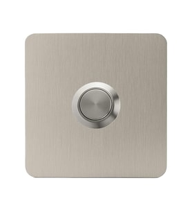 LOCKWAY Paslanmaz 304 Kare Zil butonu 70x70mm