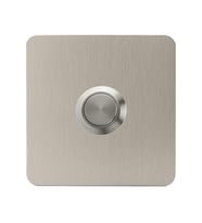 LOCKWAY Paslanmaz 304 Kare Zil butonu 70x70mm