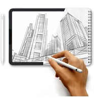 Lexroo Paperlike Mıknatıslı Kağıt Hissi Veren Ekran Koruyucu Tablet için Mat Koruma
