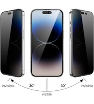 Samsung Galaxy S23 Fe İle Uyumlu Hayalet Ekran Koruyucu, Yandan Görünmeyen Anti-Spy Gizlilik (Privacy) Koruması, 9h Temperli Nano Kırılmaz Esnek Cam, Parlama Ve Parmak İzi Önleyici