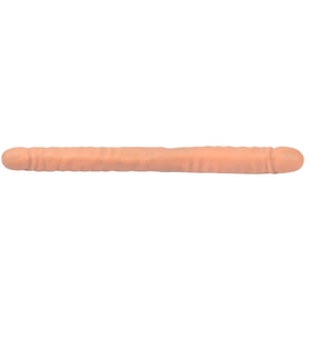 Lilitu Shop 46 cm Çift Taraflı Realistik Dildo Vajinal Penis