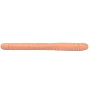Lilitu Shop 46 cm Çift Taraflı Realistik Dildo  Vajinal Penis