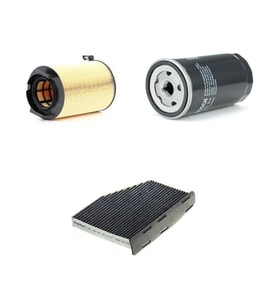 Bosch Filtre Bakım Seti Audi A3 1.6 Benzin 2004-2012 Hava + Yağ F. + Polen Filtre Bosch