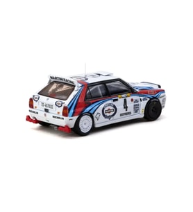 1/64 Model Araç HF Integrale Monte Carlo Rally 1992 #04 Winner Didier Auriol / Bernard Occelli