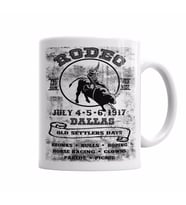 Rodeo  Dallas Kupa Bardak Porselen