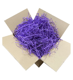 ZİKZAK KIRPINTI KAĞIT-MOR [1KG.] (Koyu Mor)