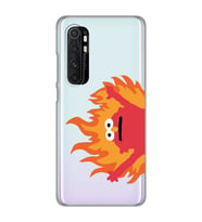 Xiaomi Mi Note 10 LITE Uyumlu Elmo Tasarımlı Şeffaf Telefon Kılıfı