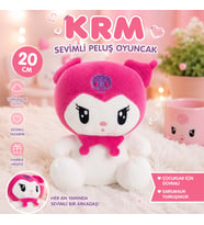Kuromi Peluş Oyuncak 20 CM Sevimli Tasarımlı Yumuşak Dokulu Sarılmalık Peluş