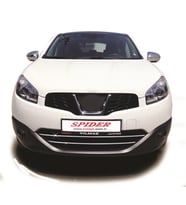 Nissan Qashqai Uyumlu J10 Ön Tampon Çıtası 2 Parça Krom 2007-2013