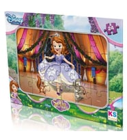 KS Games 24 Parçalık Kız Çocuk Prenses Sofia Frame Puzzle - 3 Yaş Üzeri - SF704