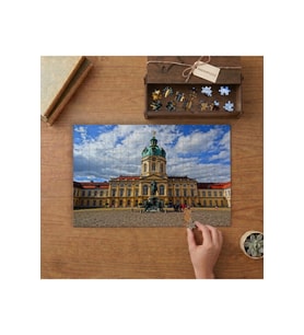 Charlottenburg Sarayı Berlin Tasarımı 240 parça Ahşap Puzzle Ahşap Kutuda MP05124