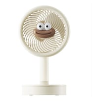 Everest EFN14 Krem 1200mAh 3 Hız Kademeli Masaüstü USB Fan