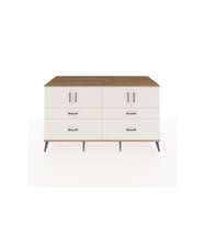 Kronos Konsol 2 Raflı 4 Çekmeceli 4 Kapaklı 176x59x99 Çam-Aytaşı