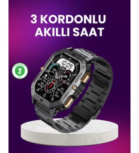 Northcity Akıllı Saat - AMOLED Ekran, Spor Takibi ve 10 Günlük Pil Ömrü