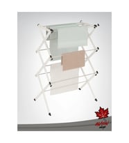 Pratik Taşınabilir Akordiyon Çamaşır Kurutmalığı, Beyaz 70 cm
