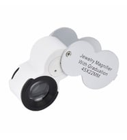 45X22 Ledli Para Algılama Ve Mezuniyet Takı Değerleme Büyüteç