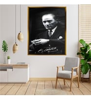 ÇERÇEVELİ ATATÜRK TABLO S431