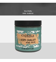 Cadence Very Chalky Home Decor Mobilya Boyası 500 ml. CH-56 GRAFİTİ GRİ 