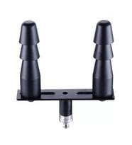 Hismith  Makinesi için Kliclok'tan Çift Vac-U-Lock Adaptörü