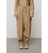 Kadın Lyocell Luxe İpeksi Dokulu Jogger Pantolon (Karamel)