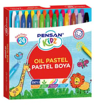 PENSAN KİDZ KARTON KUTULU PASTEL BOYA 24 RENK -PE98062PB24