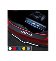 Audi A3 İçin Uyumlu Aksesuar Oto Bagaj Ve Kapı Eşiği Sticker Seti Karbon