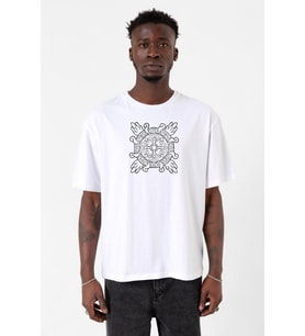 Pokemon Relic Fragment Beyaz Erkek Oversize Tshirt