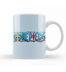 One Piece Luffy Straw Hat Pirate Sluffy Kupa Bardak Porselen
