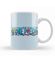 One Piece Luffy Straw Hat Pirate Sluffy Kupa Bardak Porselen