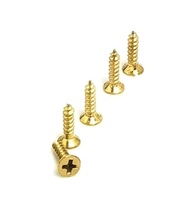 Klips, Menteşe, Ayak, Ysb Sac Vidası - 2,9x9,5mm Sarı, 100 Adet