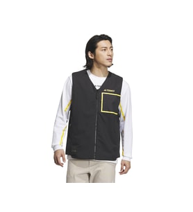 adidas National Geographic Vest Erkek Outdoor Su Tutmaz Yelek IL8992 Siyah