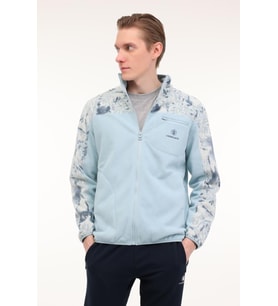 Lumberjack ML DOYLE 7YBJ-11 4PR 101815777 Erkek Polar AQUA S-XXL (Mavi)