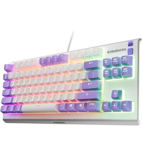 Steelseries Apex 3 Tkl Rgb Suya Ve Toza Dayanıklı Türkçe Gaming Klavye – Amethyst