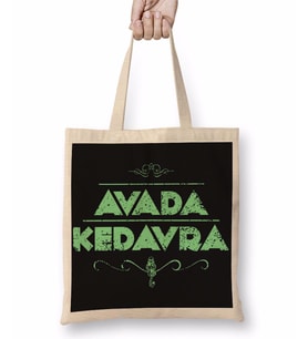 Harry Potter Avada Kedavra Bez Çanta Uzun Saplı