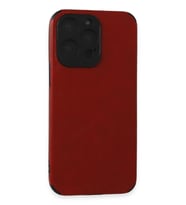 Durukar® iPhone 15 Pro Kılıf Loop Deri Silikon - Kırmızı
