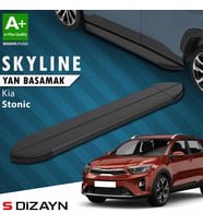 S-Dizayn Kia Stonic Skyline Siyah Yan Basamak 173 Cm 2017 Üzeri A+ Kalite