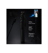 Uzunluk 163 cm Akıllı Hareket Takipli Gimbal ve Tripod Seti