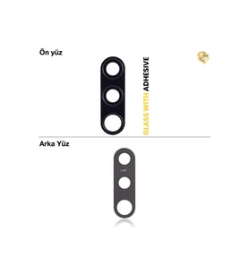 Samsung Galaxy A50S Kamera Lensi Kamera lensi sade lens kamera camı kamera merceği