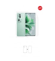 Oppo Reno 11 Ön, Arka ve Yan 360 Derece Tam Kaplama Tpu Film