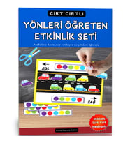 Cırt Cırtlı Yönleri Öğreten Etkinlik Seti (Arabalarla)