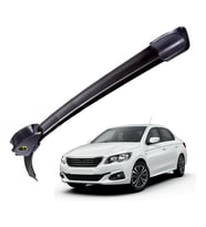 Mega Oto Market RBW Otomobil Sileceği Muz Silecek Takımı 60/40 cm 24/16 inch Citroen C Elysee - Peugeot 301 - Renault Clio 3 ile uyumlu