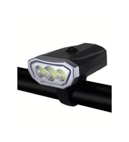 Pilli 3 COB Ledli 500 Lumen Bisiklet Scooter Feneri -Bisiklet Aydınlatma Farı