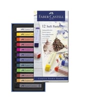 Faber Castell Creative Studio Toz (Soft) Pastel Boya 12 Renk 
