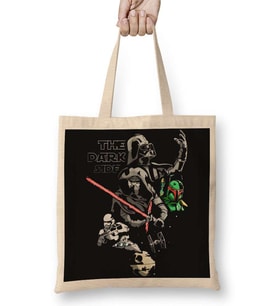 The Dark Side Bez Çanta Uzun Saplı