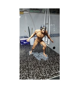 Attack On Titan Eren Boyalı Figür 15cm