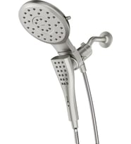 Moen 220C3Bn Verso Sekiz Fonksiyonlu 17,78 Cm Çap Püskürtme Başlığı Standart, El Duşu, Fırçalanmış N